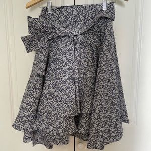Knee length wrap skirt from Paris Boutique